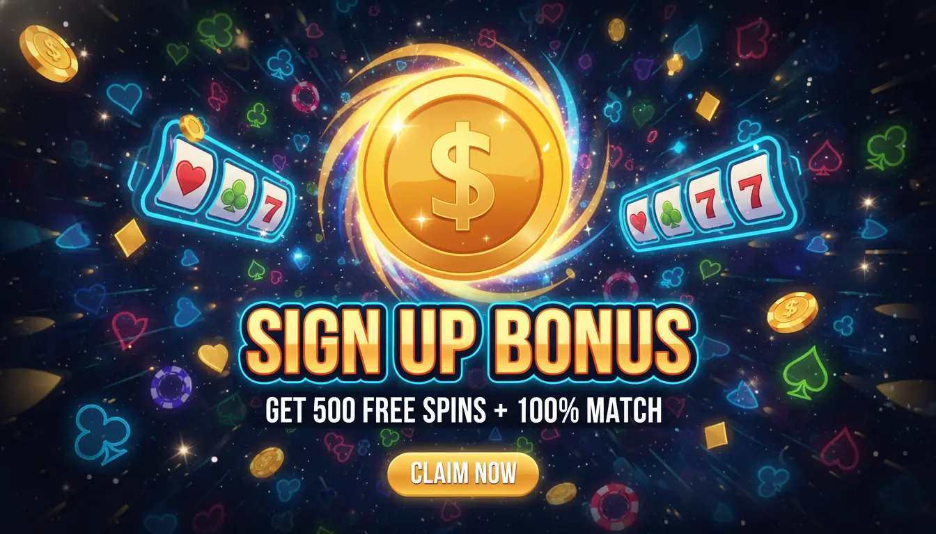 Sign up bonus Energy casino