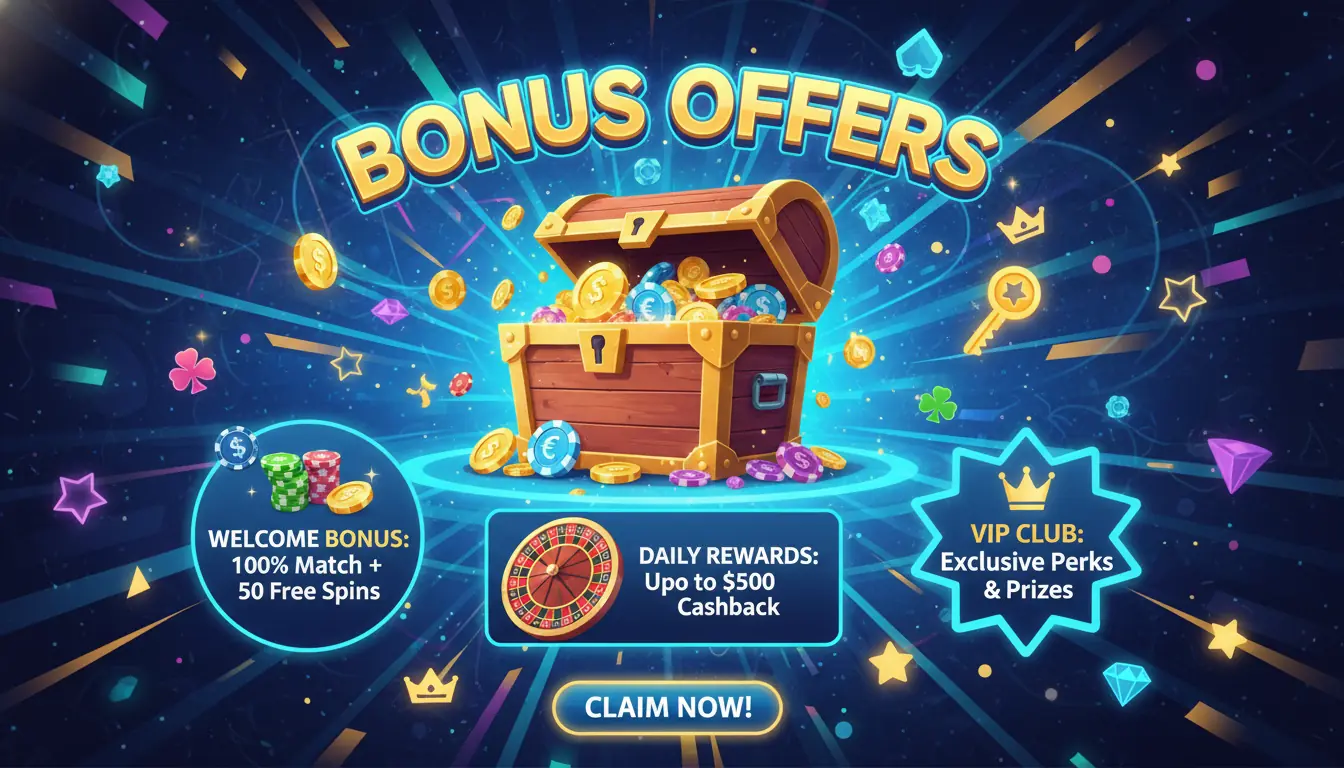 Bonus offers Energy casino